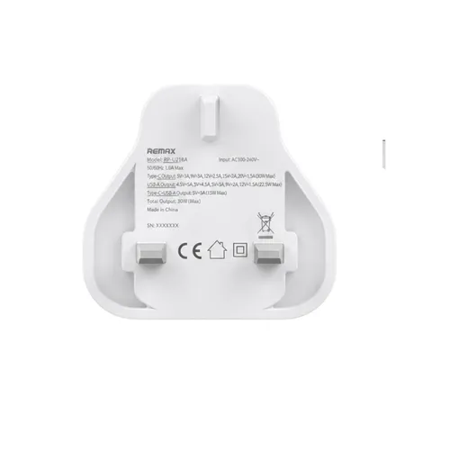 Remax CA-18 30W GaN Fast Charger UK Plug