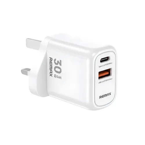 Remax CA-18 30W GaN Fast Charger UK Plug