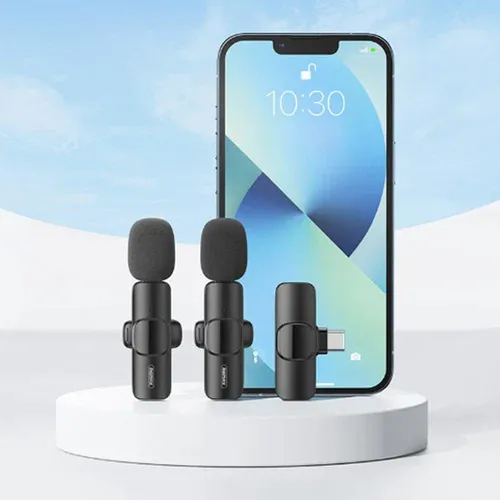 Remax K03 2 in 1 Wireless Type-C Microphone