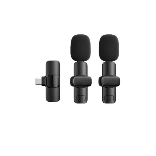 REMAX K03 Type C Clip Sound Picking Wireless Live-Stream Microphone
