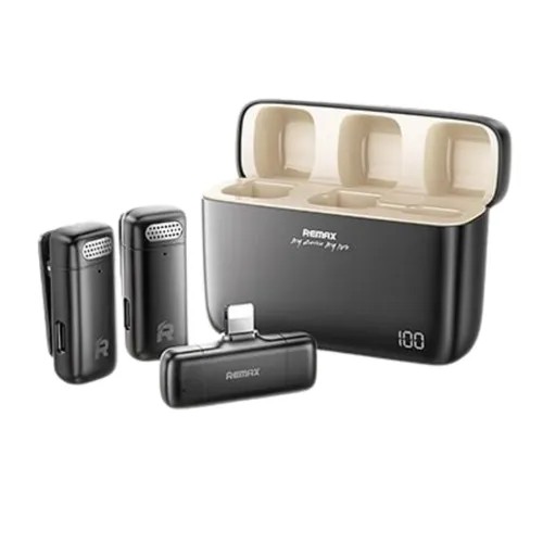 Remax K15 One-to-Two Type-C / lightning Wireless Microphone