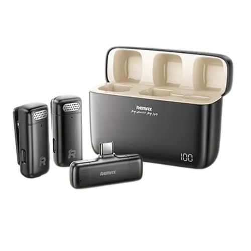 Remax K15 One-to-Two Type-C / lightning Wireless Microphone
