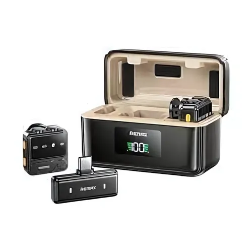 Remax K18 2 in 1 Wireless Microphone