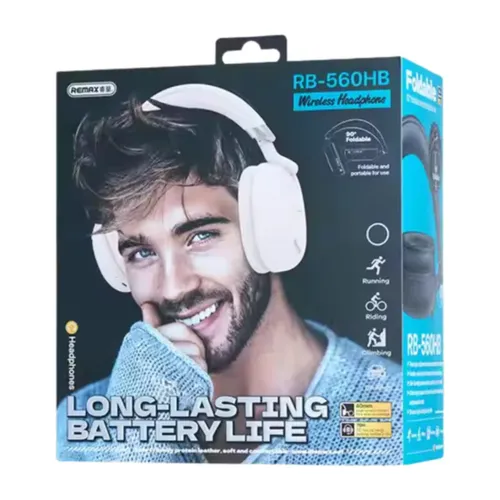 Remax RB-560HB Wireless Headphone Black