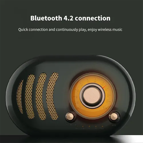 Remax RB-M31 Mini Wireless Retro Bluetooth Speaker