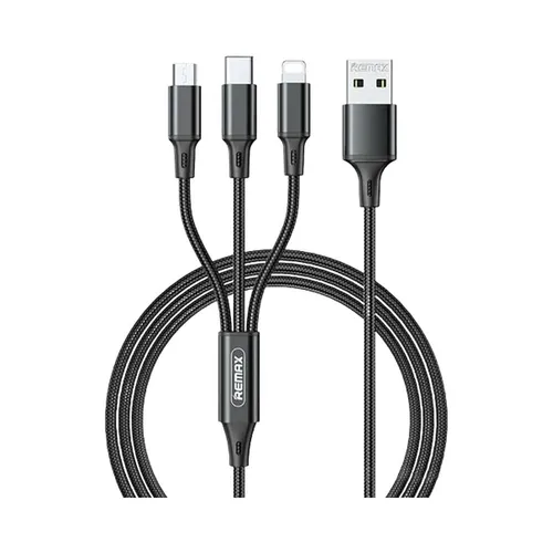 Remax RC-186TH 3.1A 3 in 1 Charging Cable