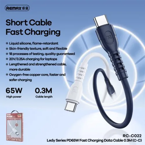 Remax RC-C022 PD 20W Type-C to Lightning Charging Data Cable