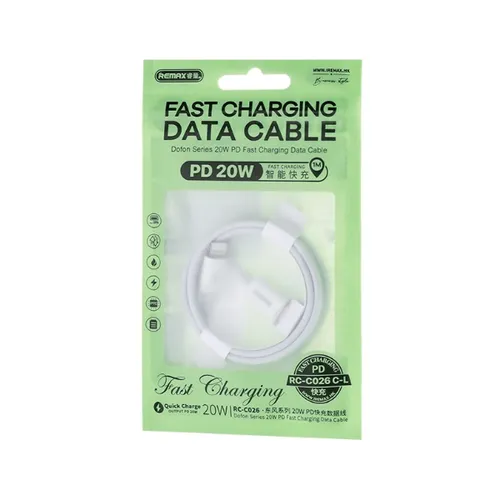 Remax RC-C026 Dofon Series 20W PD Type-C to Lightning Fast Charging Cable
