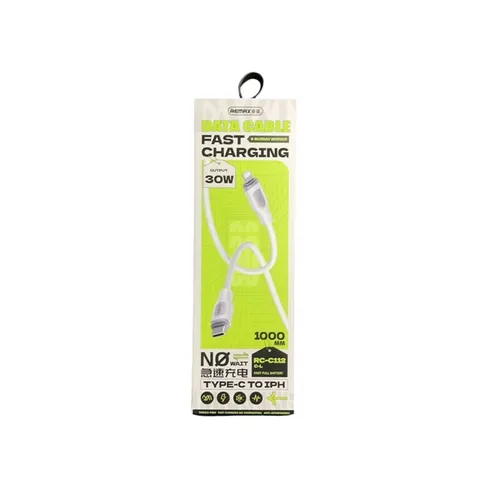 Remax RC-C112 Ruinay Series 30W Type-C to Lightning Fast Charging Cable