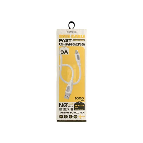 Remax RC-C113 Ruinay Series 3A USB to Micro USB Cable