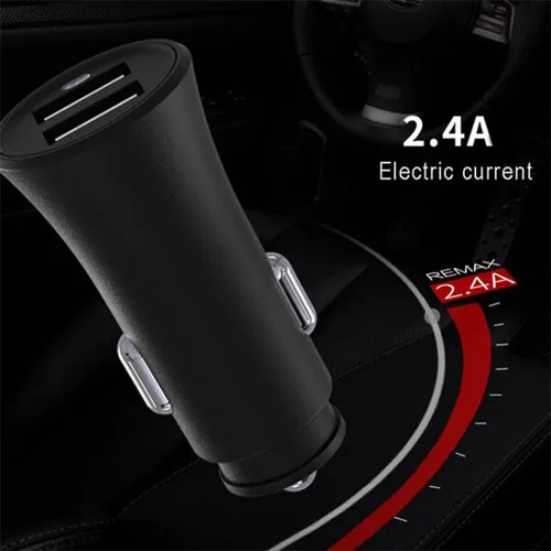 Remax RCC-217 Rocket 2.4A 3 in 1 Car Charger And Cable
