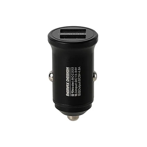 Remax RCC-222 Dual USB Port 2.4A Fast Charging Car Charger