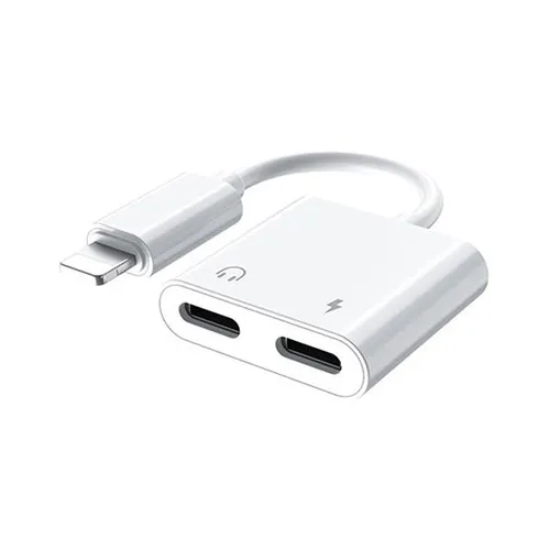 Remax RL-LA07i Concise Series Lightning to Dual Lightning Port Adapter
