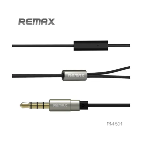 Remax RM-501 Bass Driven Stereo Sound Earphone