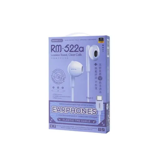 Remax RM-522a Type C Wired Music Headset