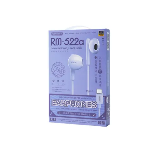 Remax RM-522a Type-C Wired Music Headset