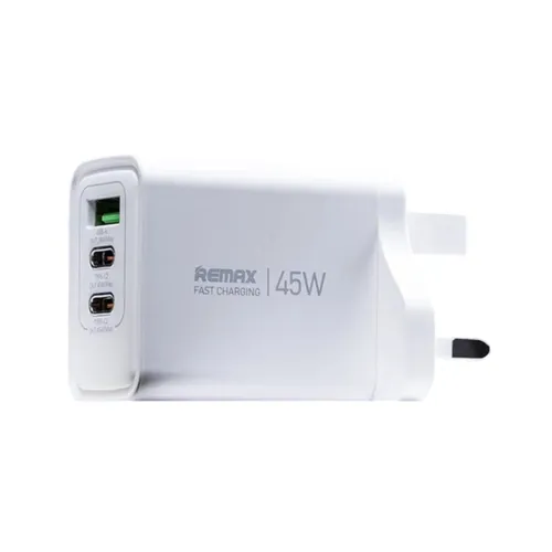 Remax RP-U139 45W 2C+1A Fast Charger 3pin White