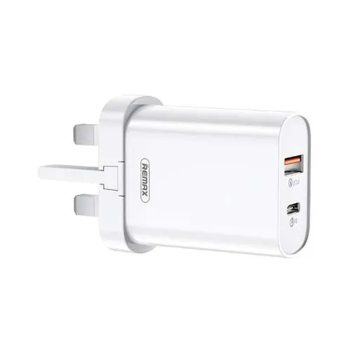 Remax RP-U37 18W Simple Series QC 3.0+ PD Fast Charging Adapter