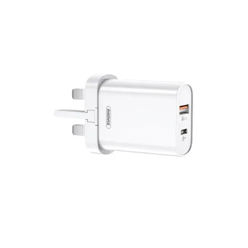 Remax RP-U37 18W Simple Series QC 3.0+ PD Fast Charging Adapter