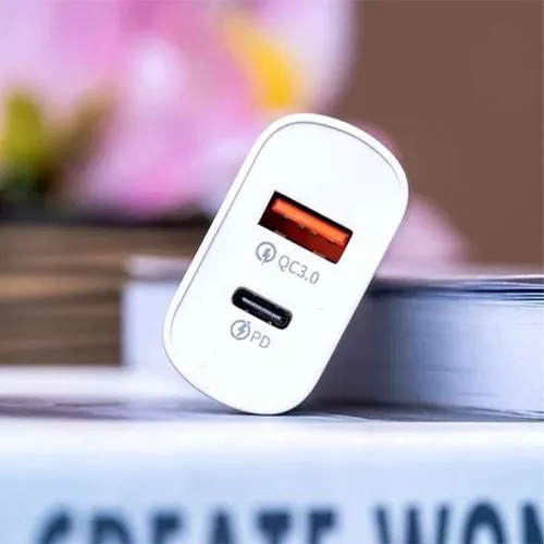 Remax RP-U37 18W Simple Series QC 3.0+ PD Fast Charging Adapter