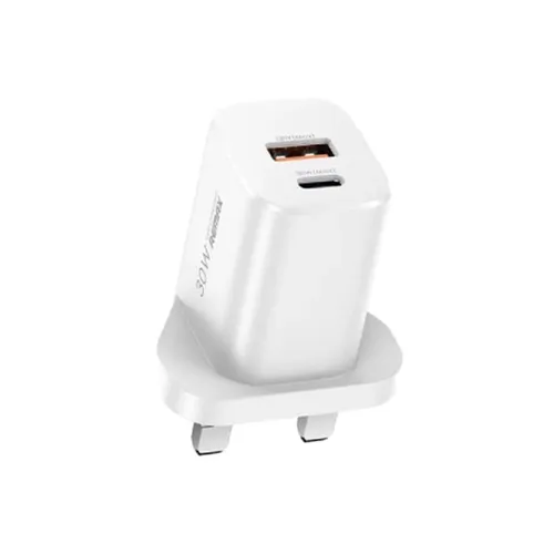 Remax RP-U6 Hansu Series 30W USB + Type-C Multi-Compatible Fast Charger