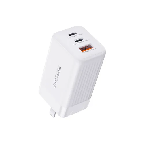 Remax RP-U83 Jaker II Series 65W PD+QC GaN Foldable Charger