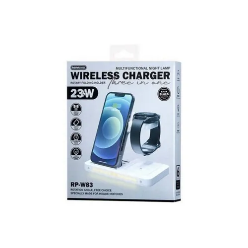 Remax RP-W83 Sencher Series 23W Multifunctional Night Lamp Wireless Charger