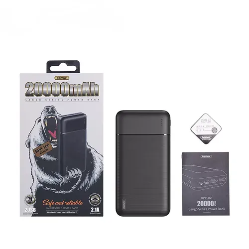 Remax RPP-166 20000 mAh Lango Series Power Bank