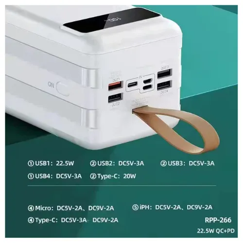 Remax RPP-266 22.5W 80000mAh Hunergy Series Power Bank