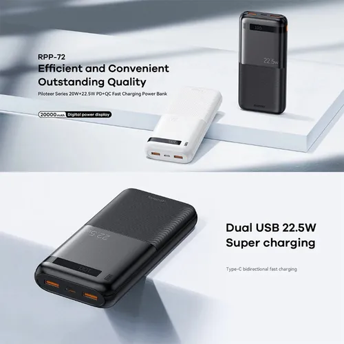 REMAX RPP-72 22.5W 20000mah Power Bank