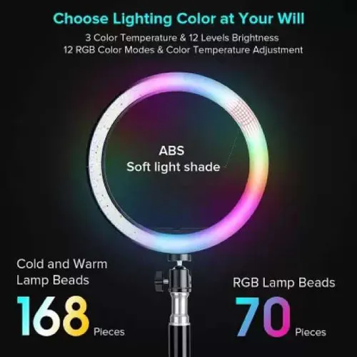 Ring Light MJ33 RGB LED Ring Light