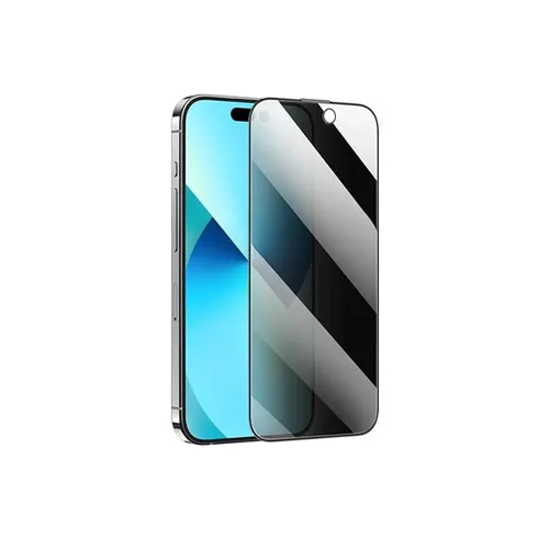Rock Anti-Peep Privacy Full Coverage Tempered Glass for iPhone 15 Pro