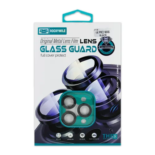 Rockymile Film 3D Metal Lens for iPhone 14 Pro