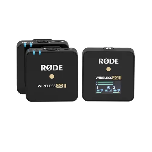 RODE Wireless GO II 2-Person Compact Digital Wireless Microphone System