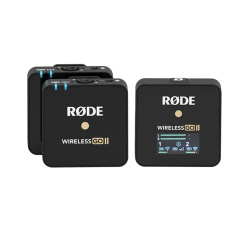 RODE Wireless GO II 2-Person Compact Digital Wireless Microphone System
