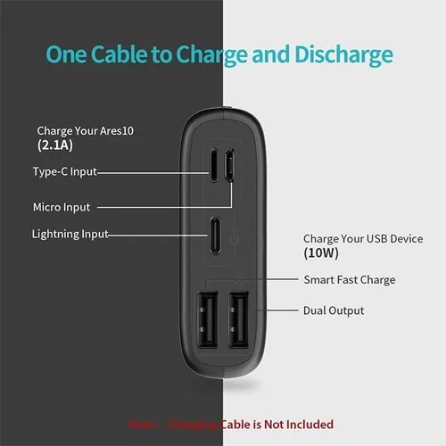 ROMOSS Mini Portable 10000mAh Power Bank