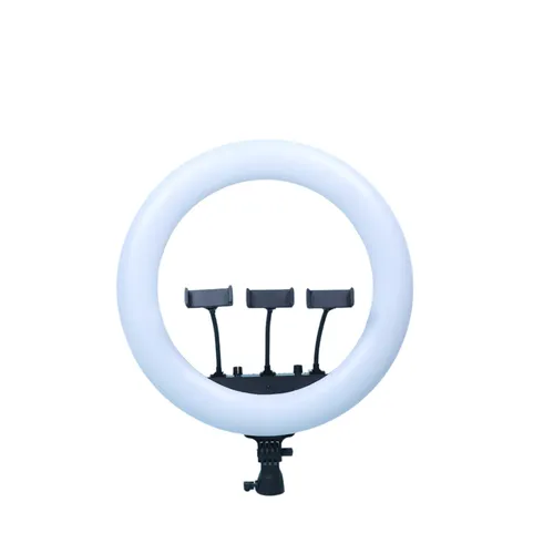 RTAKO AR-GTB01-18 18″ Ring Light with 3 Phone Holder