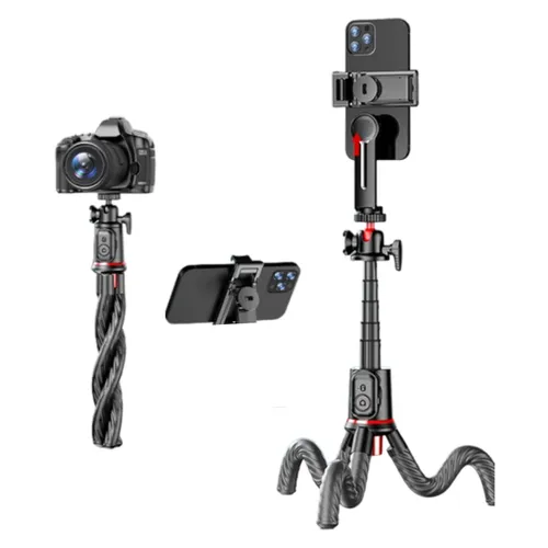 Rtako C03 Octopus Extendable Tripod Selfie Stick