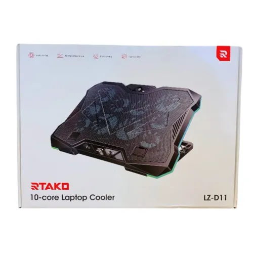 Rtako LZ-D11 Deca-Core Laptop Radiator Cooling Pad