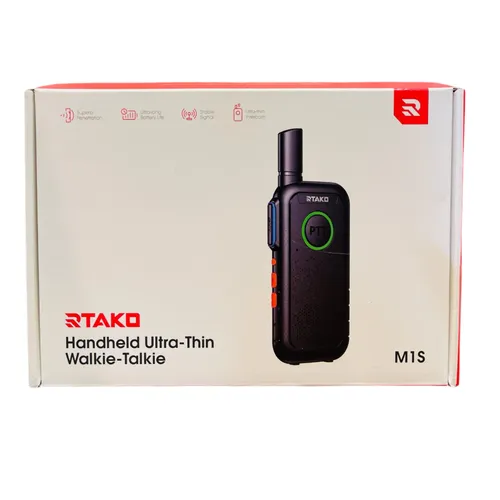 Rtako M1S Handheld Ultra-Thin Walkie Talkie