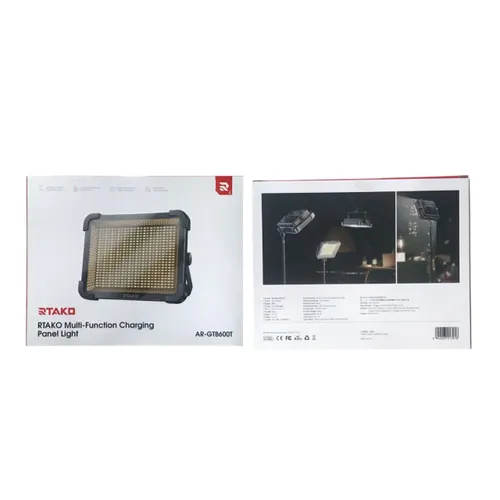 Rtako Multi Function Charging Panel Light AR-GTB600T