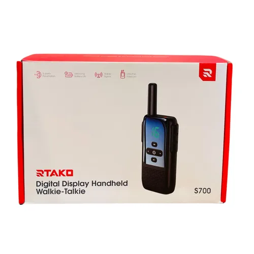 Rtako S700 Digital Display Handheld Talkie Walkie 2pcs