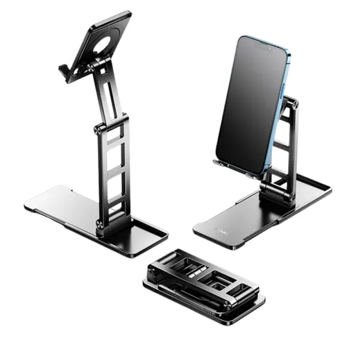 Rtako TC06 Double Layer Foldable Desktop Phone\Tab Stand