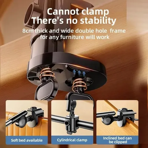 Rtako - ZM-050 360 Dual Turbo Auto-Lock Lazy Bracket