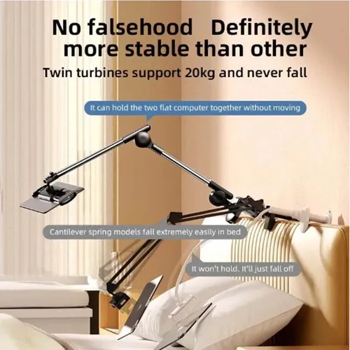RTAKO ZM-050 360 Dual Turbo Auto Lock Lazy Bracket