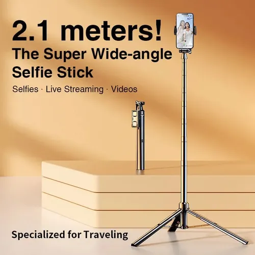 RTAKO ZP220 Pro Ultra Wide Angel Selfie Stick