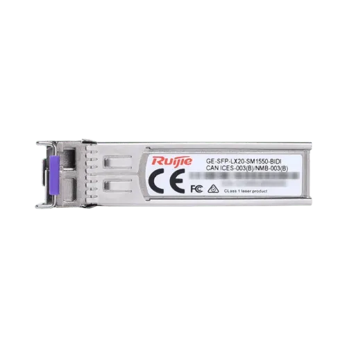 RUIJIE REYEE GE-SFP-LX20-SM1550-BIDI 1000BASE-LX SFP LC SMF TRANSCEIVER MODULE