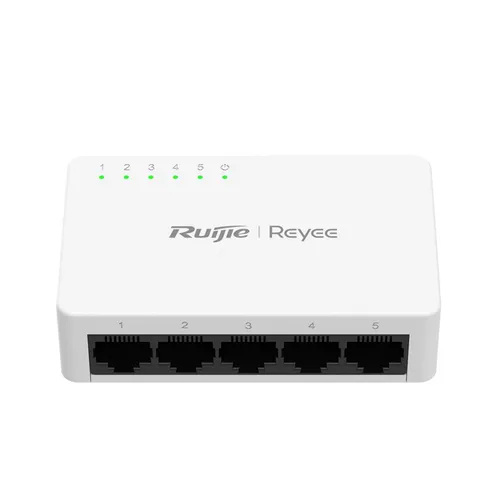 Ruijie Reyee RG-ES05G-L 5-Port 10/100/1000 Mbps Unmanaged Non-PoE Switch