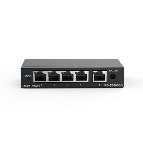RUIJIE REYEE RG-ES105GD 5 PORT GIGABIT DESKTOP SWITCH(3y)