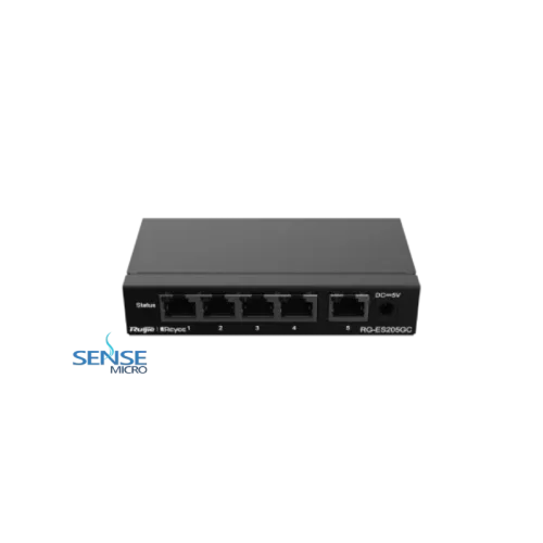 RUIJIE REYEE RG-ES205GC 5 PORT GIGABIT CLOUD MANAGED SWITCH